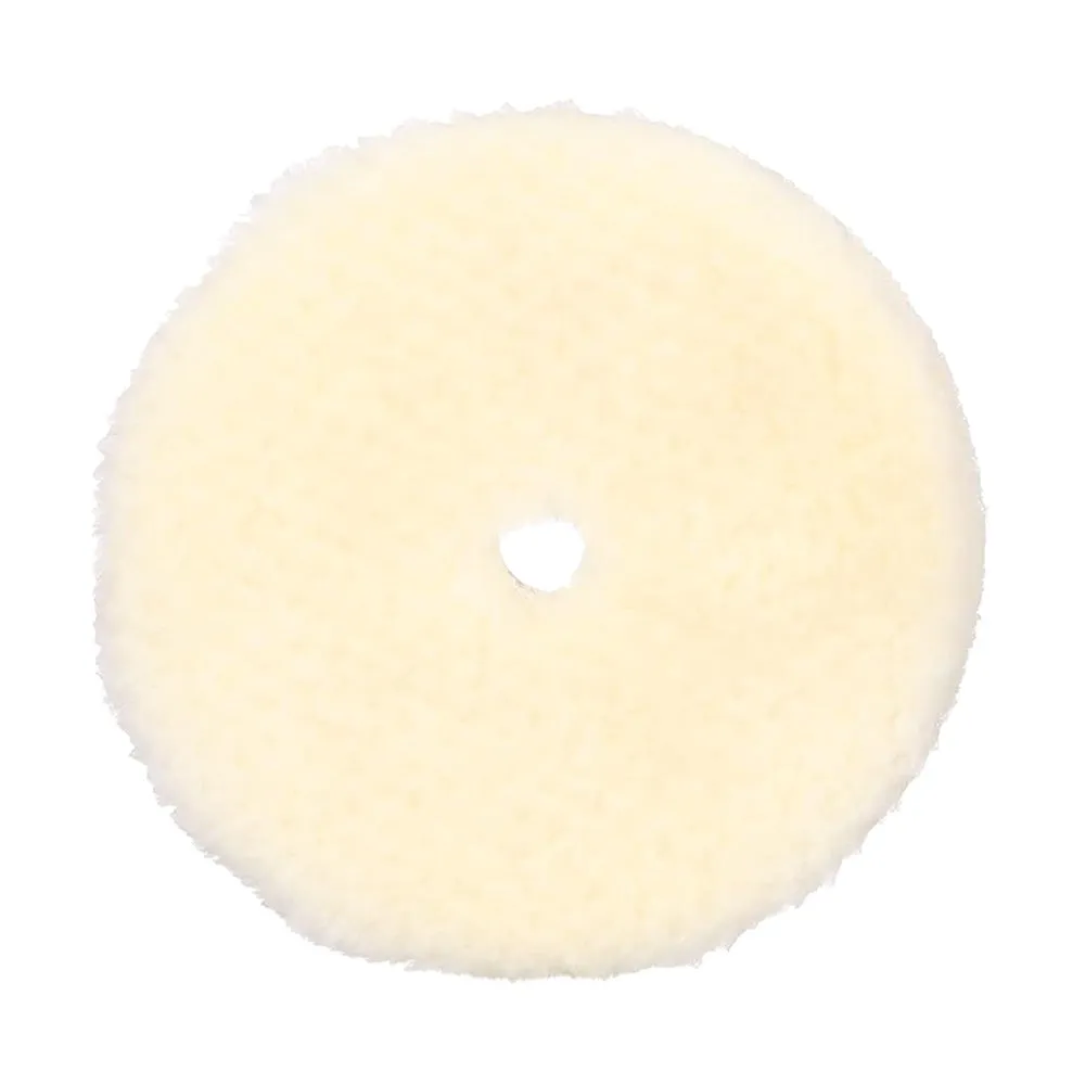 3M 34120 Perfect It Random Orbital Coarse Wool Pad 5"/130mm White x 2 Pack