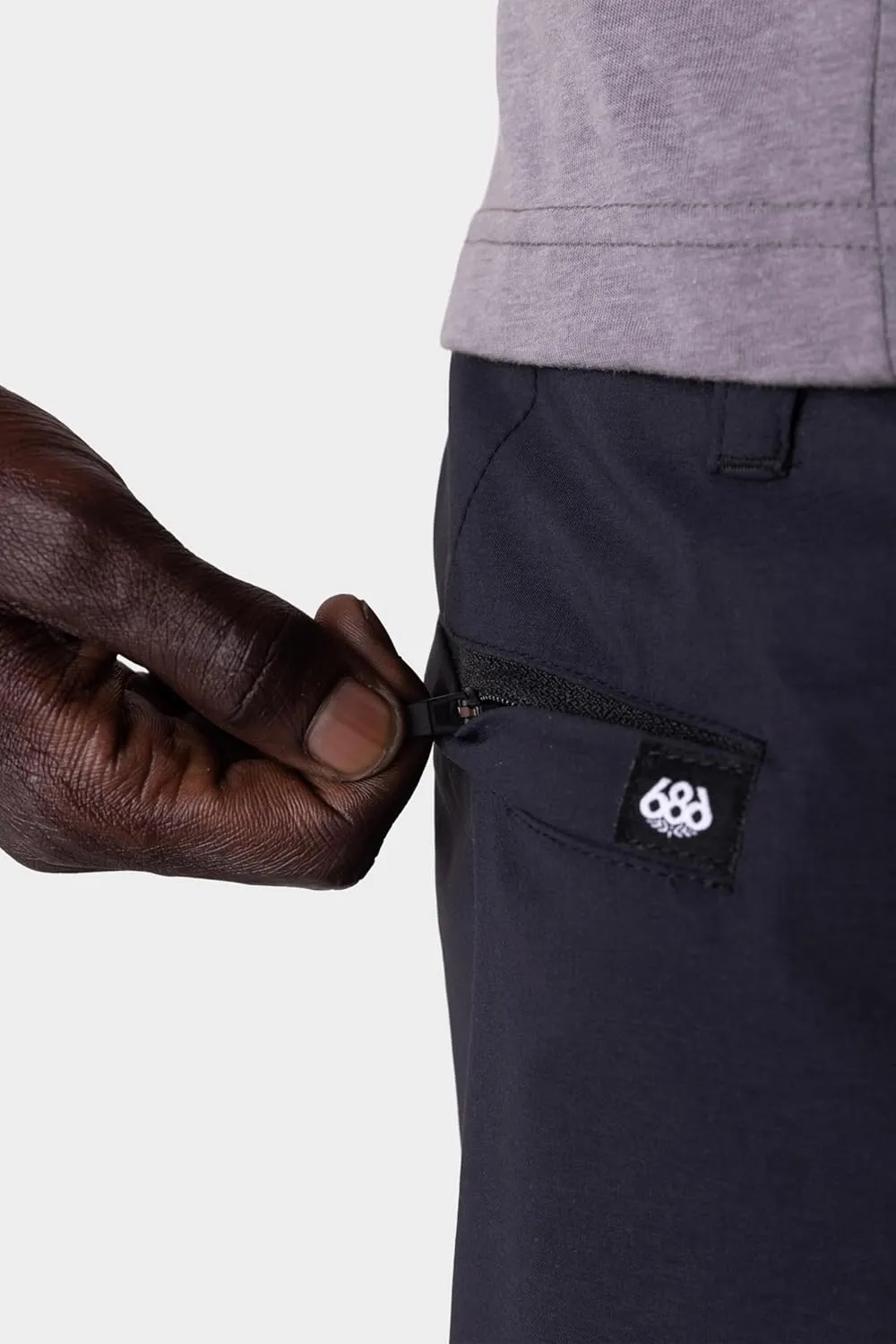 686 Men's Everywhere Featherlight Chino Pant - Slim Fit - 10 Pocket Design