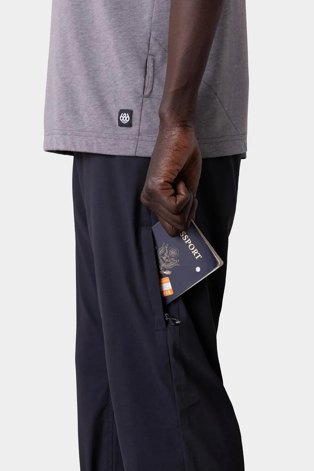 686 Men's Everywhere Featherlight Chino Pant - Slim Fit - 10 Pocket Design