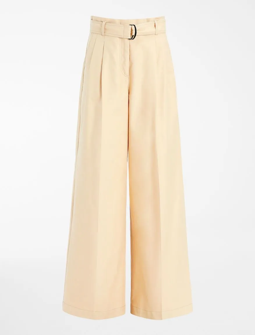Alacre Cotton Twill Wide Pant