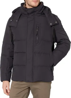 Andrew Marc Men's Mid Length Down Jacket