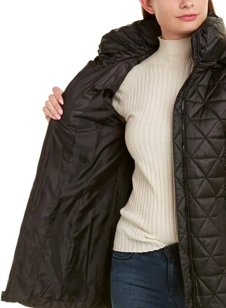 Andrew Marc Women's Cypress Quilted Polyfill Puffer Coat
