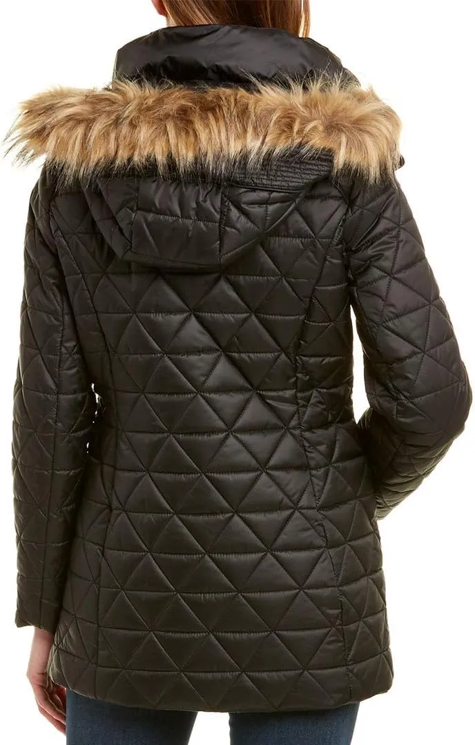 Andrew Marc Women's Cypress Quilted Polyfill Puffer Coat