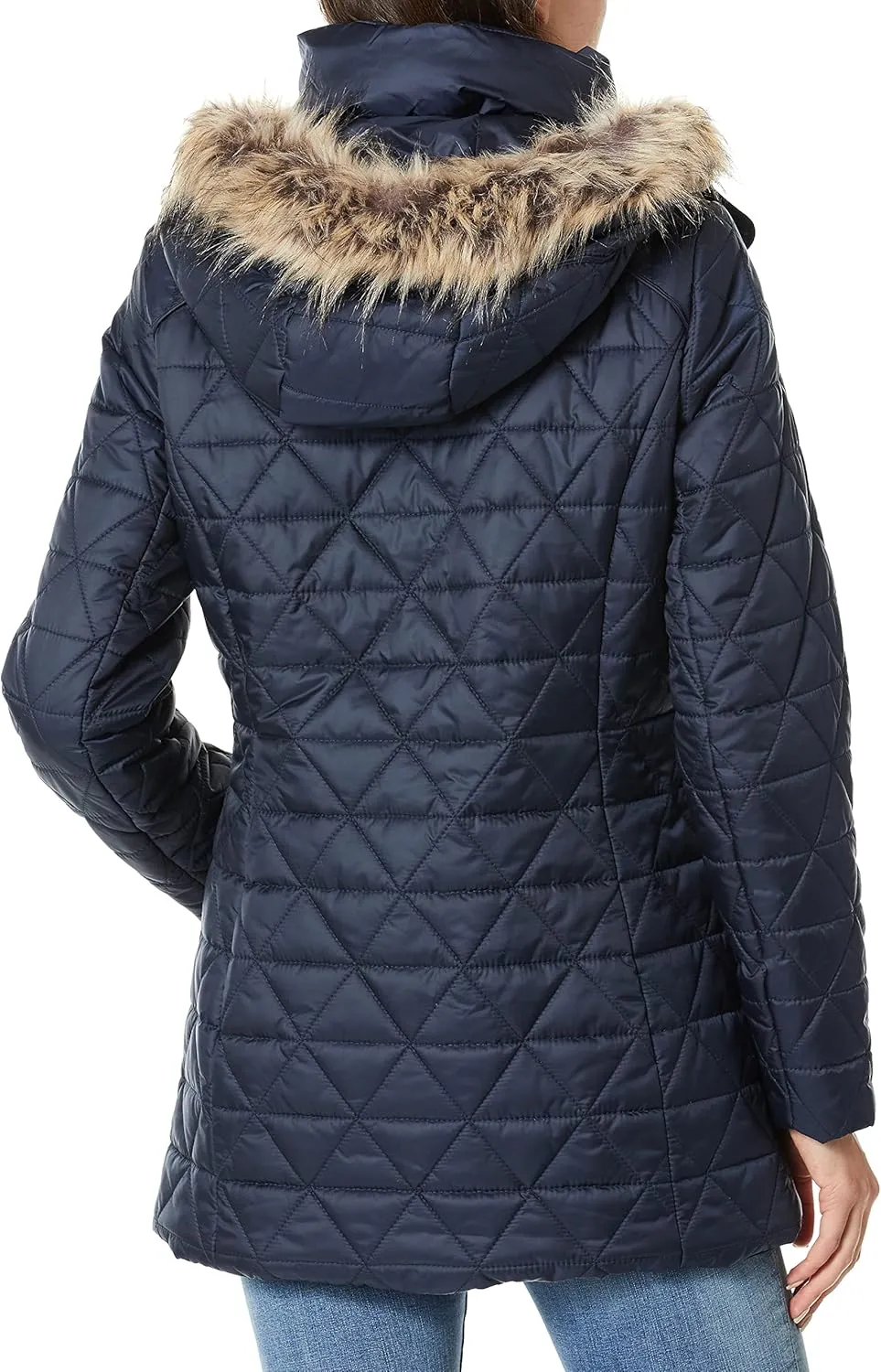 Andrew Marc Women's Cypress Quilted Polyfill Puffer Coat
