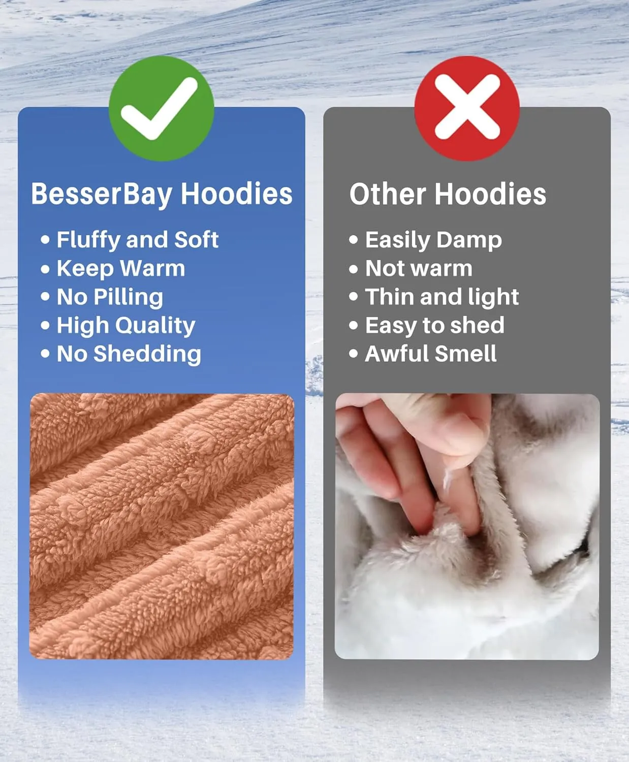 BesserBay Girls Fleece 1/4 Zip Hoodies Warm Loose Pullover Sweatshirt with Pockets 5-14 Years