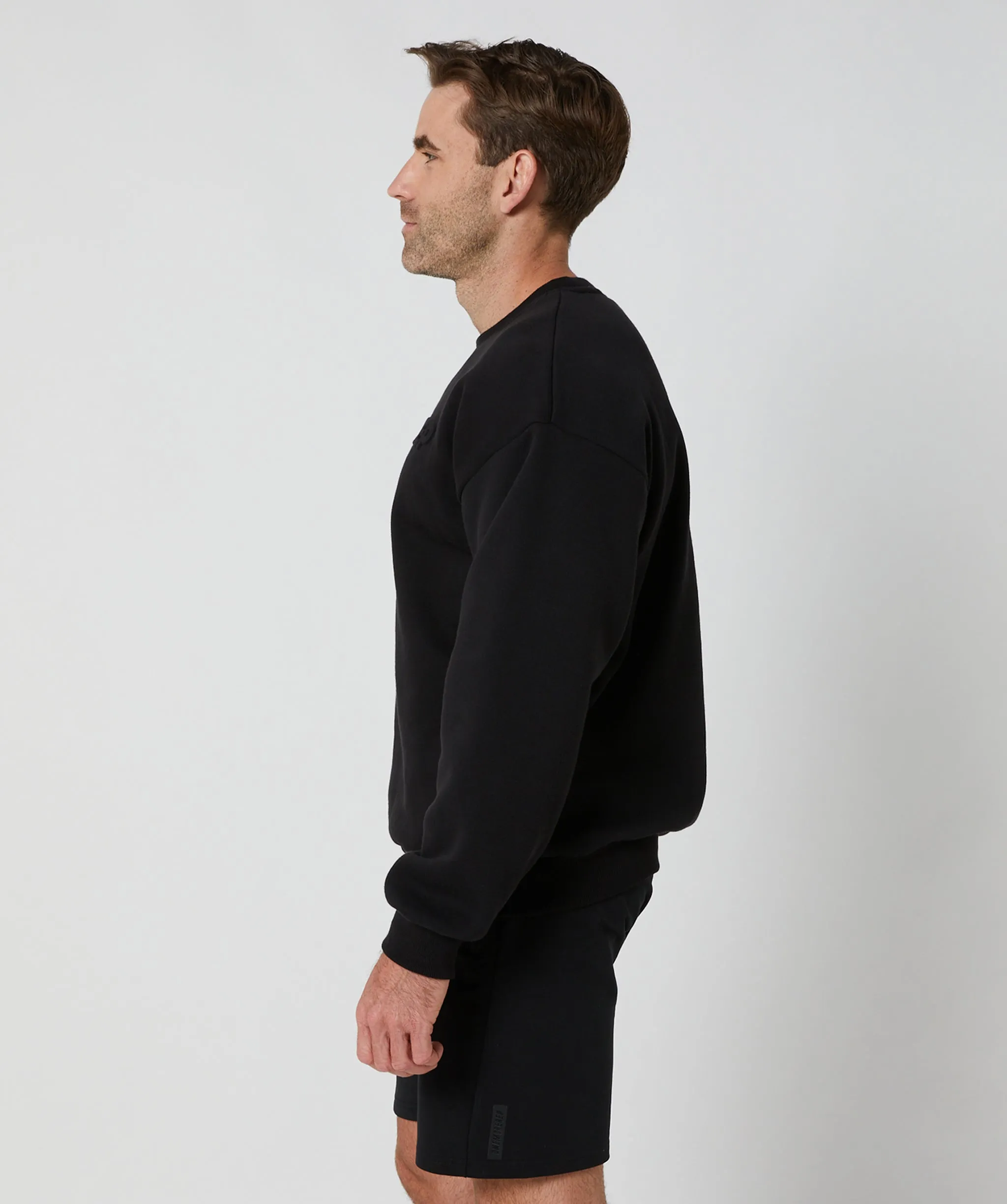 Boss Crewneck Jumper Black by OneMoreRep