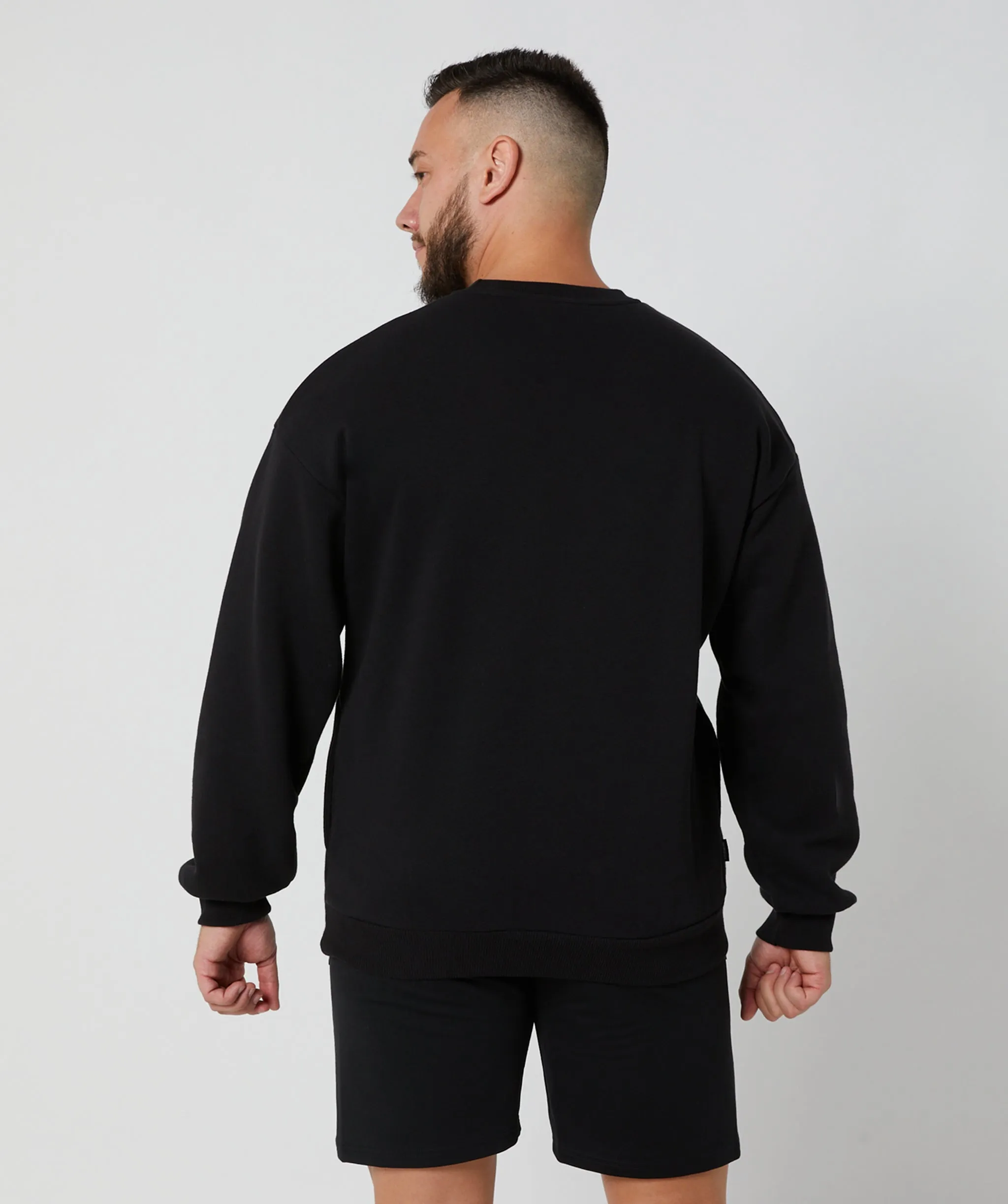 Boss Crewneck Jumper Black by OneMoreRep