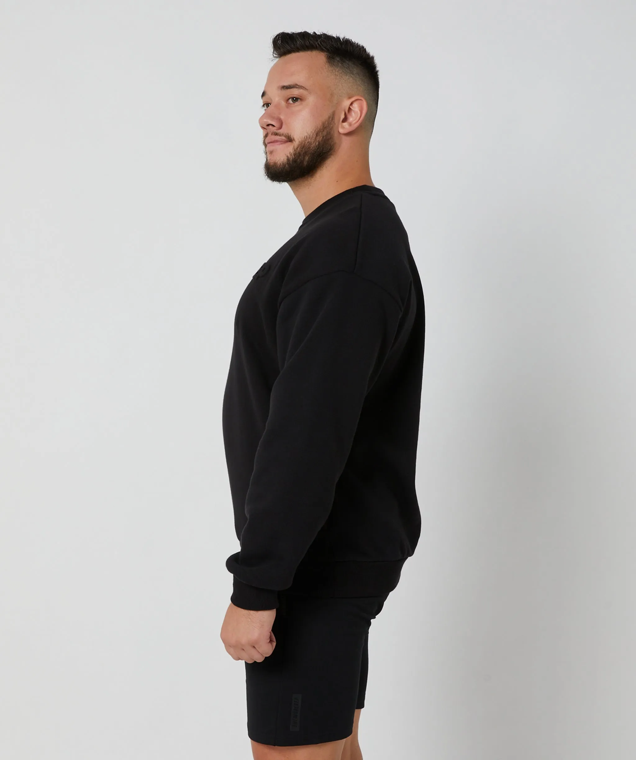 Boss Crewneck Jumper Black by OneMoreRep