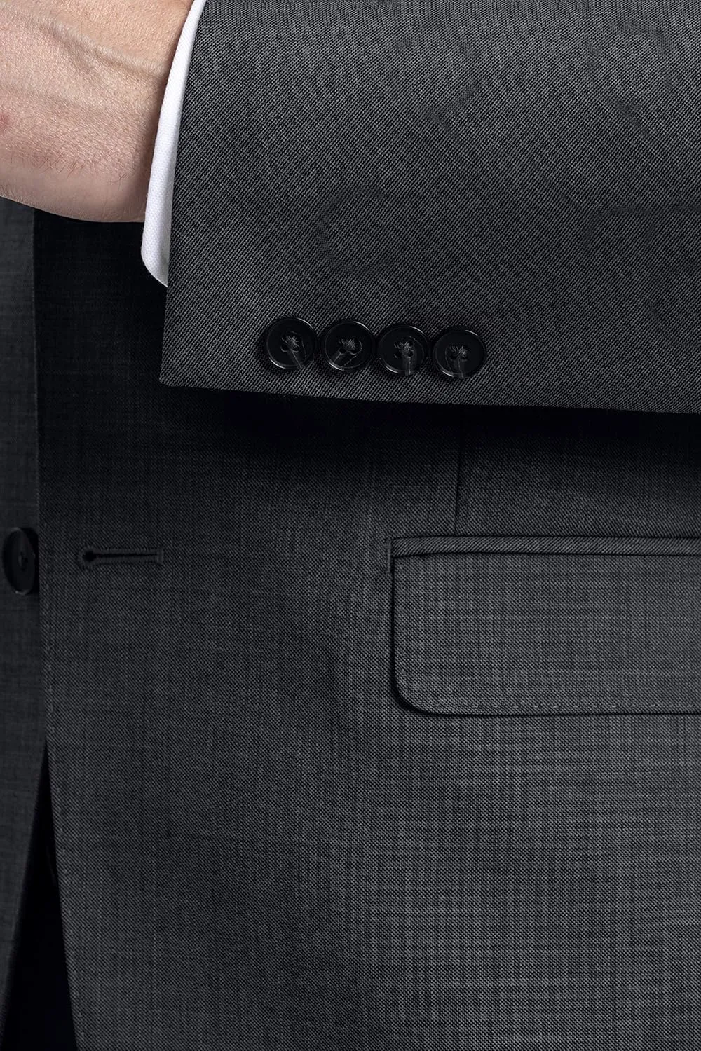Calvin Klein - Traje de corte ajustado, por piezas, para hombres