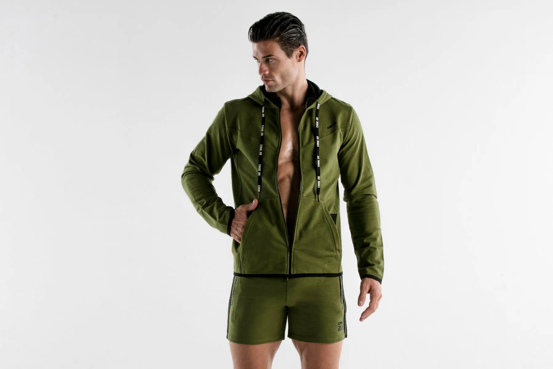 Code 22 Core Hoody Khaki