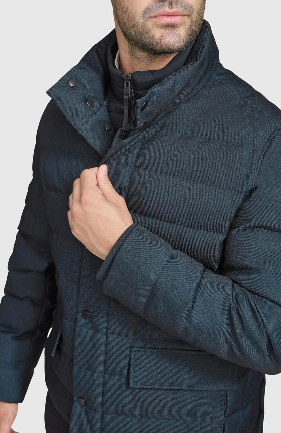 Cole Haan Men's Warm Casual Cold Weather Coat