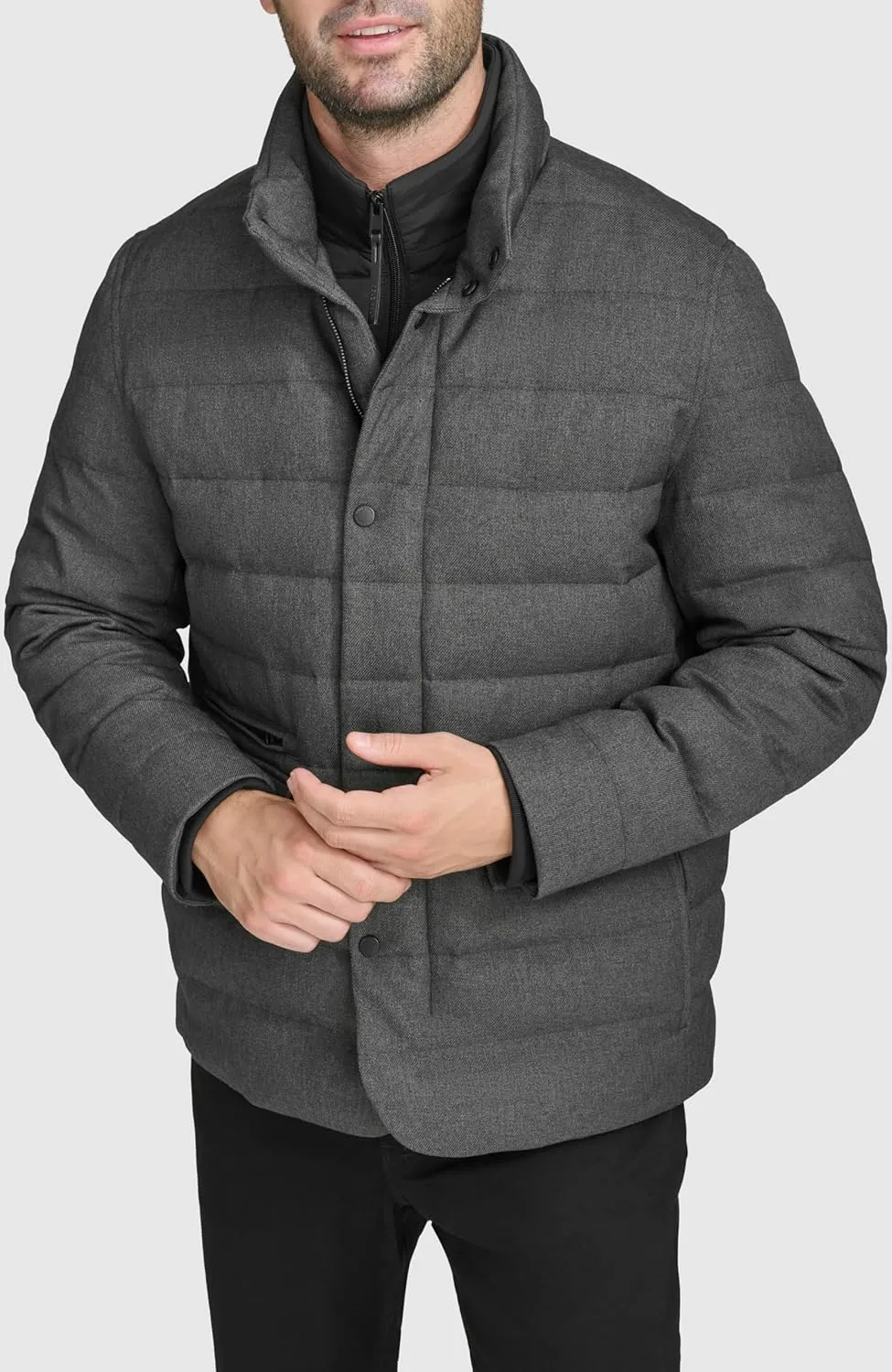 Cole Haan Men's Warm Casual Cold Weather Coat