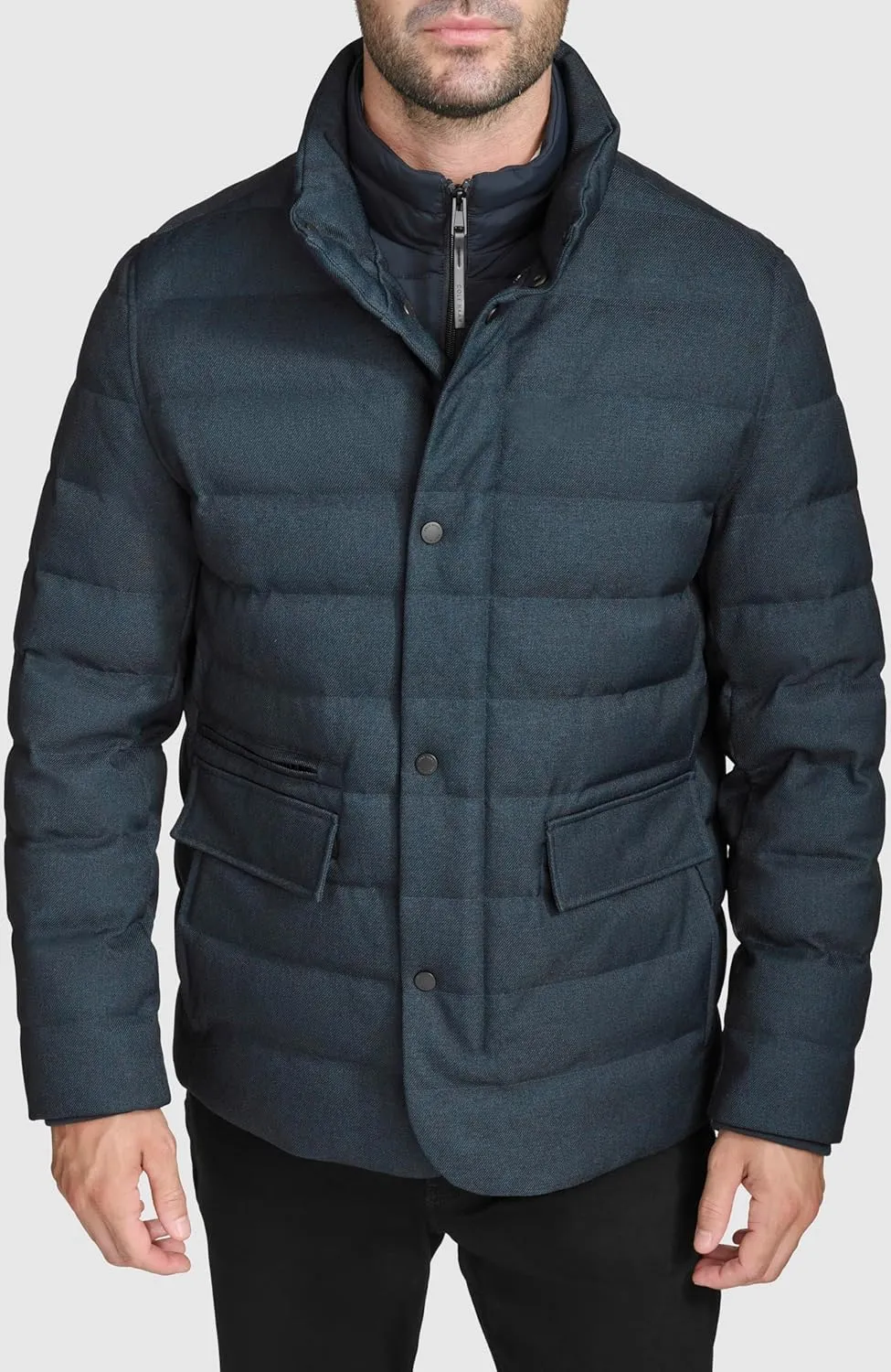 Cole Haan Men's Warm Casual Cold Weather Coat