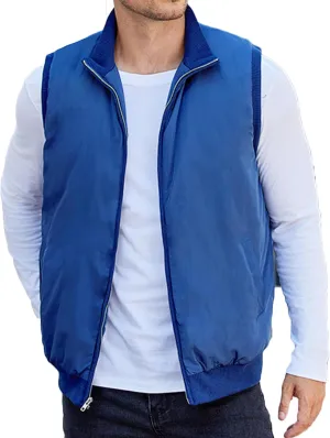 COOFANDY Men's Casual Outerwear Vests Padded Sleeveless Jacket Winter Outdoor Warm with Pockets