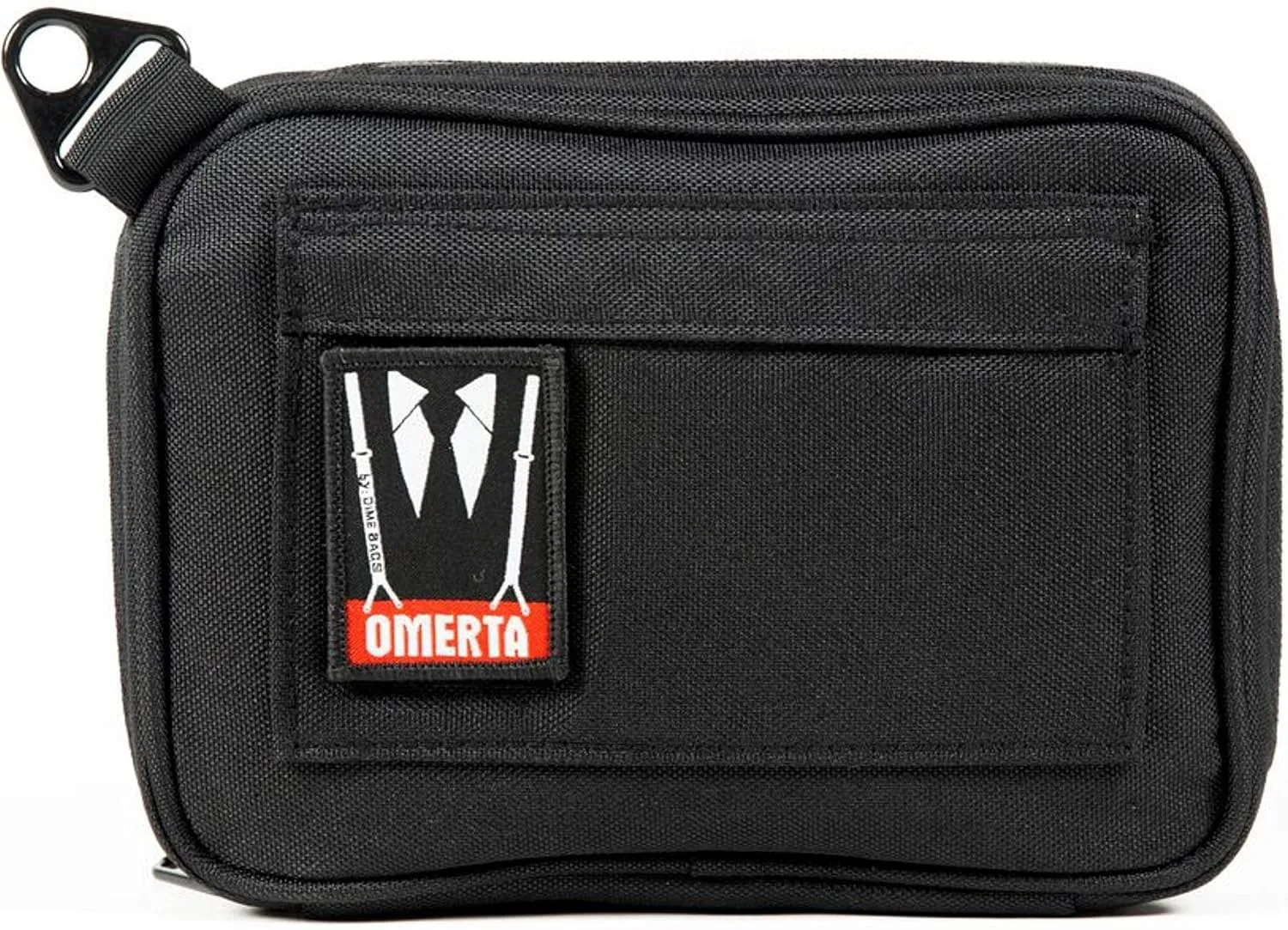 DIME BAGS Boss Carbon Filter Padded Pouch| Low-Profile and Sleek Design (8 Inch, Black)