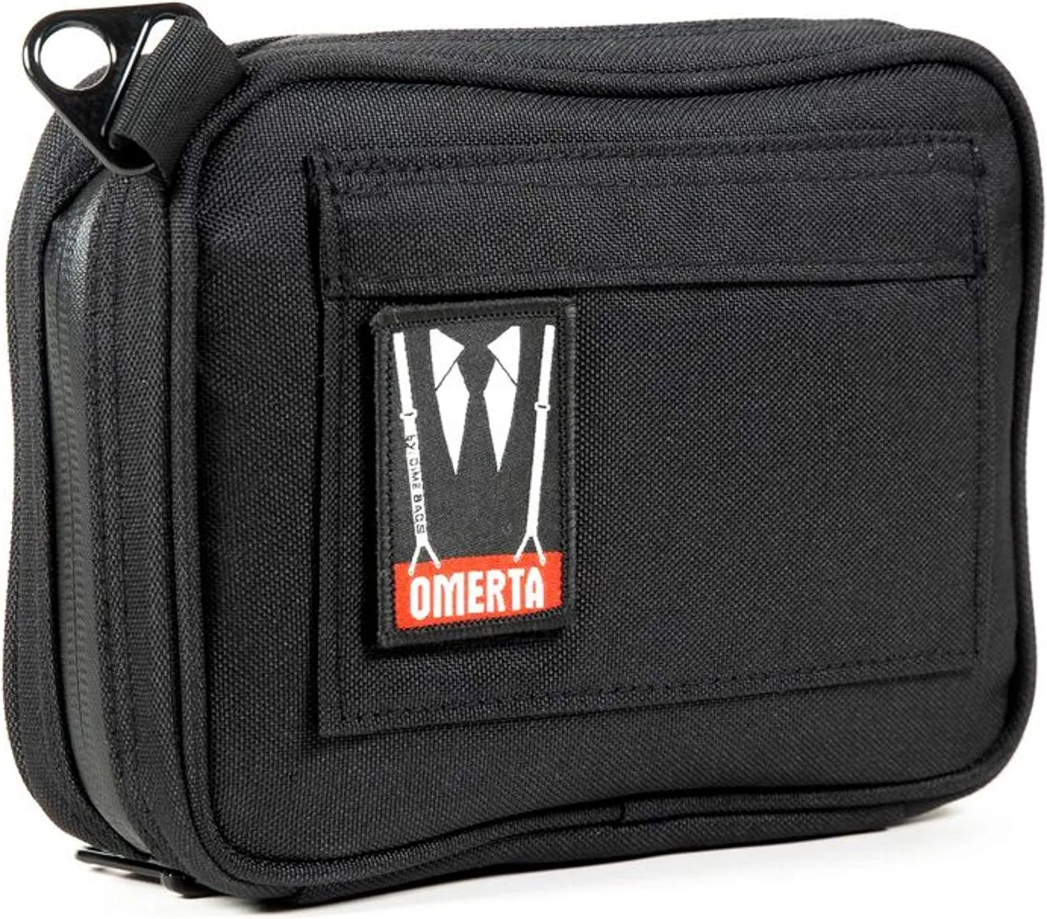 DIME BAGS Boss Carbon Filter Padded Pouch| Low-Profile and Sleek Design (8 Inch, Black)