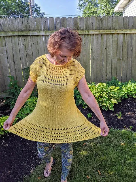 Easy Breezy tunic, knit kit