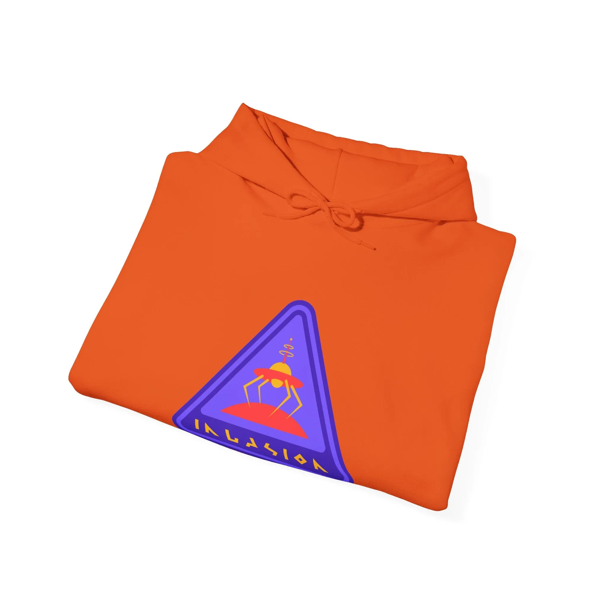 Invasioon Sign Retro Sci-Fi Hoodie