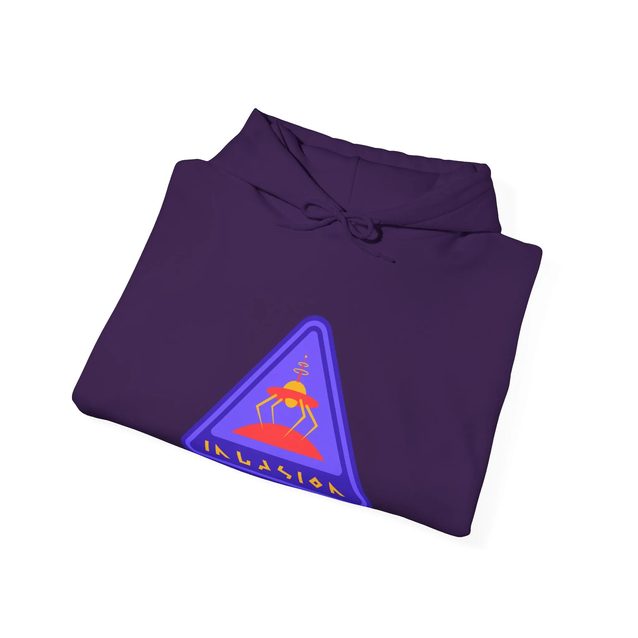 Invasioon Sign Retro Sci-Fi Hoodie