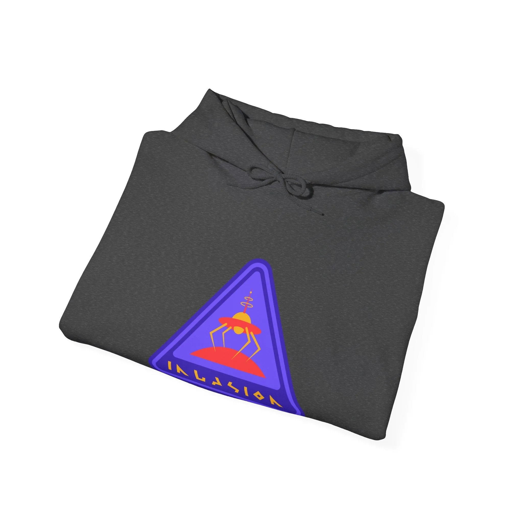 Invasioon Sign Retro Sci-Fi Hoodie