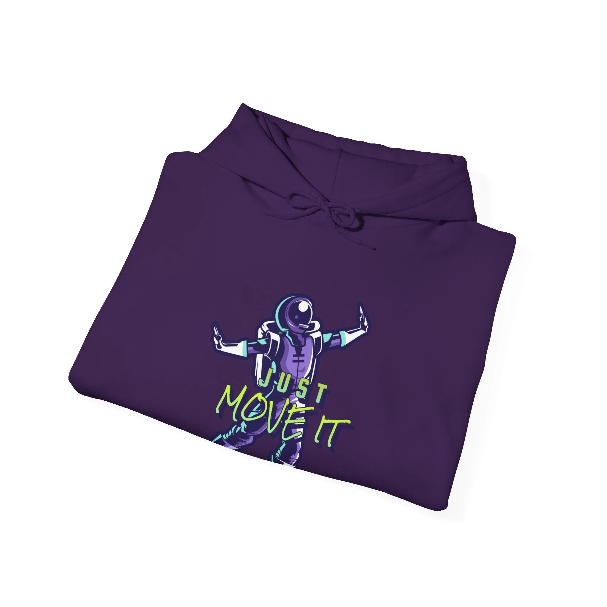 Just Move It Dancing Astronaut Sci-Fi Hoodie