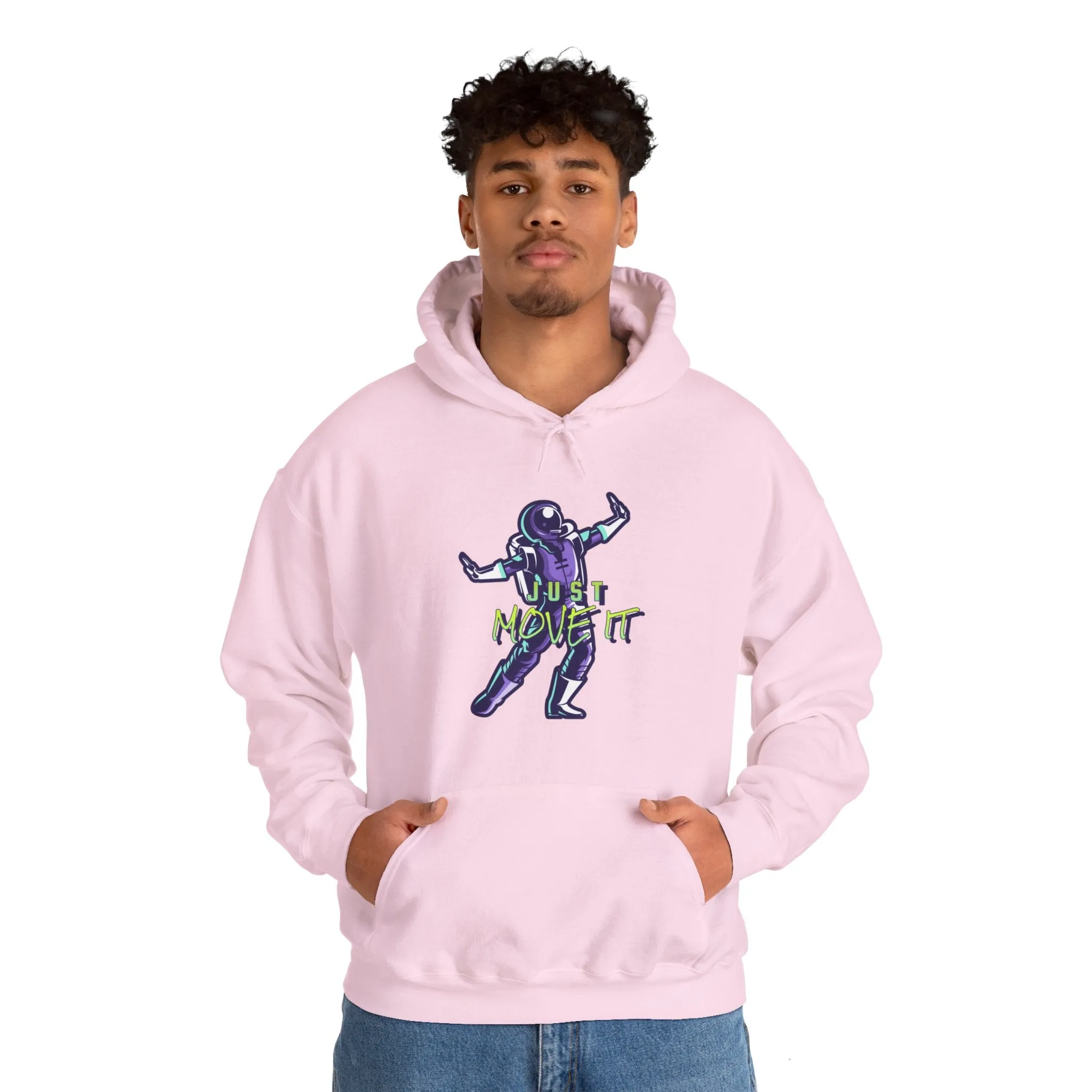 Just Move It Dancing Astronaut Sci-Fi Hoodie