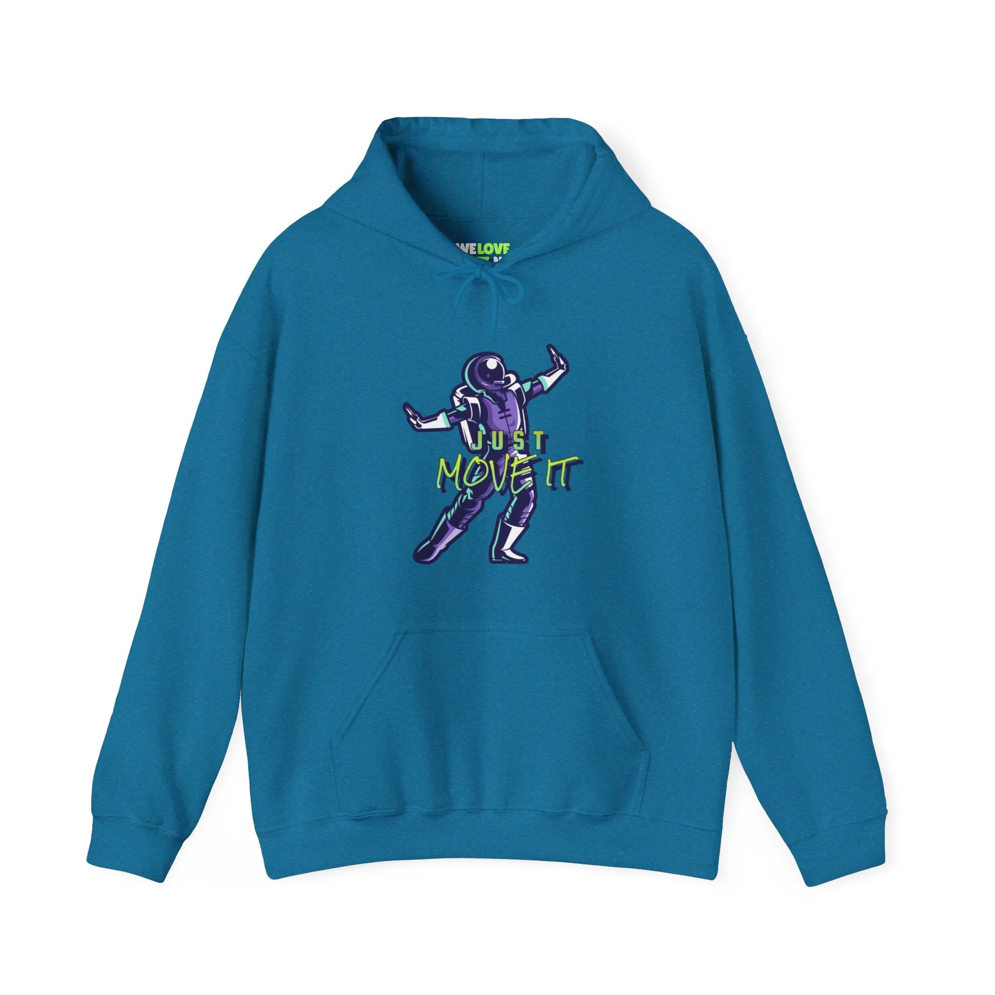 Just Move It Dancing Astronaut Sci-Fi Hoodie