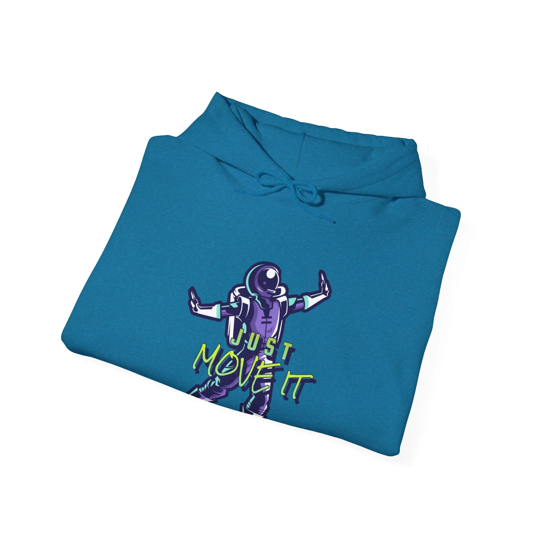Just Move It Dancing Astronaut Sci-Fi Hoodie
