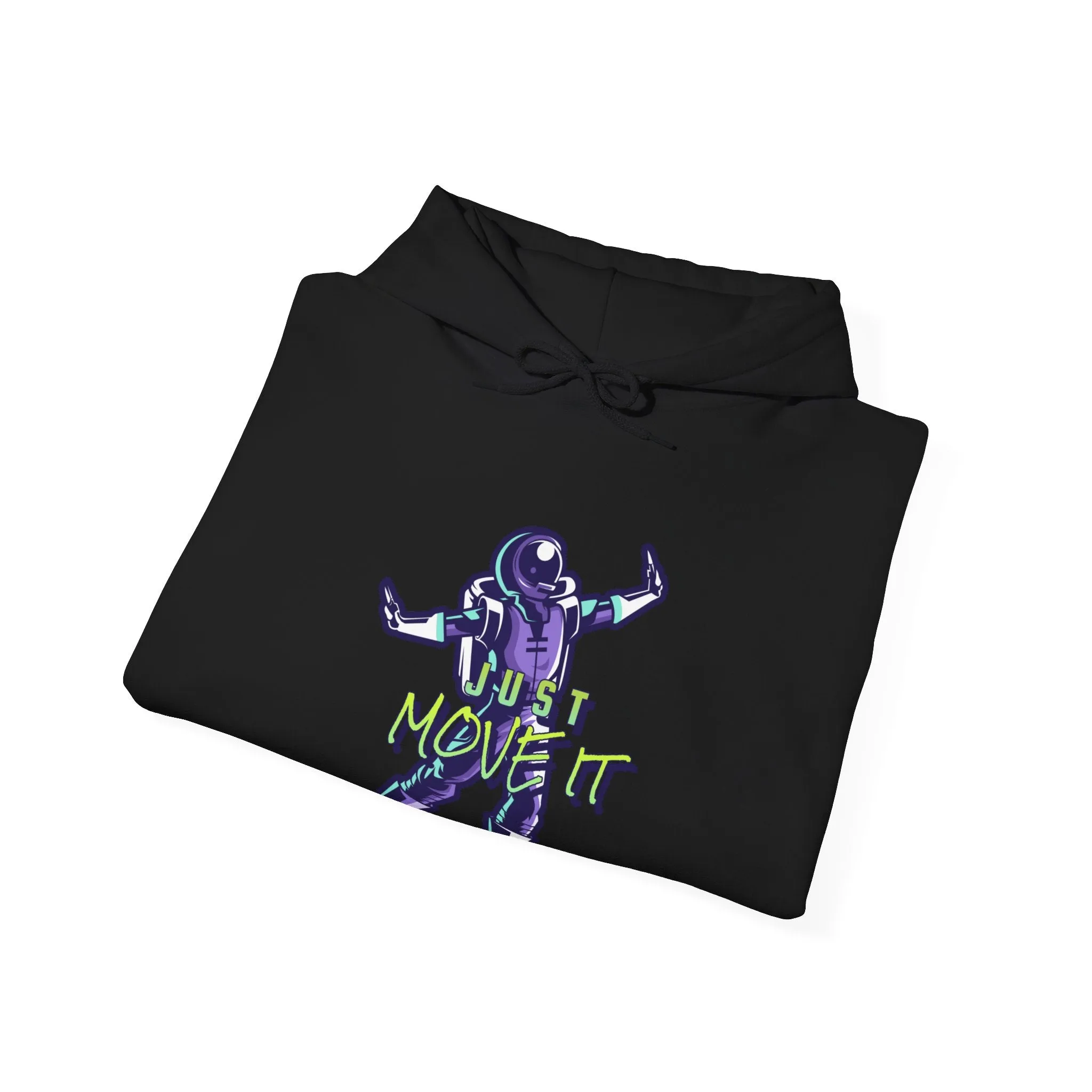 Just Move It Dancing Astronaut Sci-Fi Hoodie