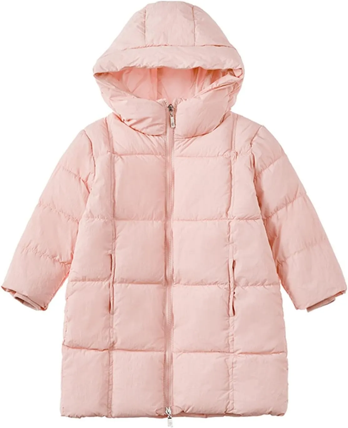 Kids Toddler Baby Girls Boys Winter Warm Thick Solid Cotton Long Sleeve Padded Jacket Coat Warm Jacket Kids