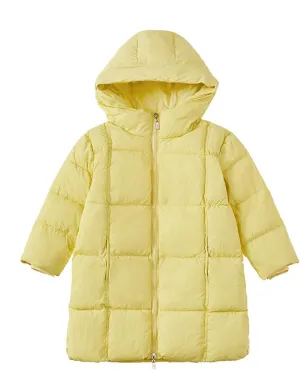 Kids Toddler Baby Girls Boys Winter Warm Thick Solid Cotton Long Sleeve Padded Jacket Coat Warm Jacket Kids