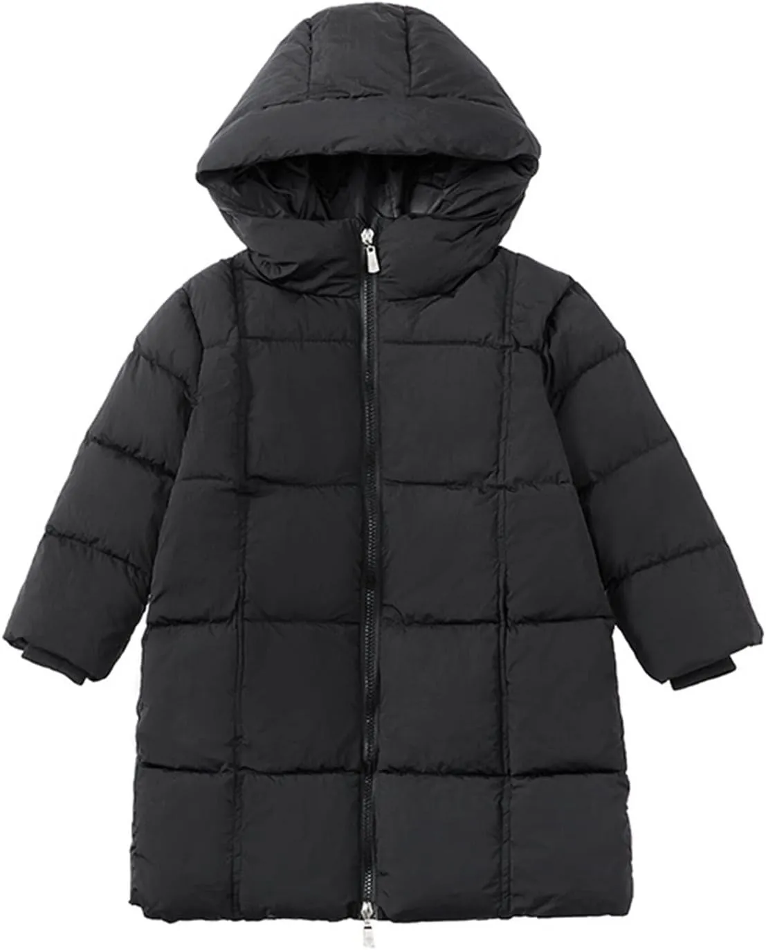 Kids Toddler Baby Girls Boys Winter Warm Thick Solid Cotton Long Sleeve Padded Jacket Coat Warm Jacket Kids