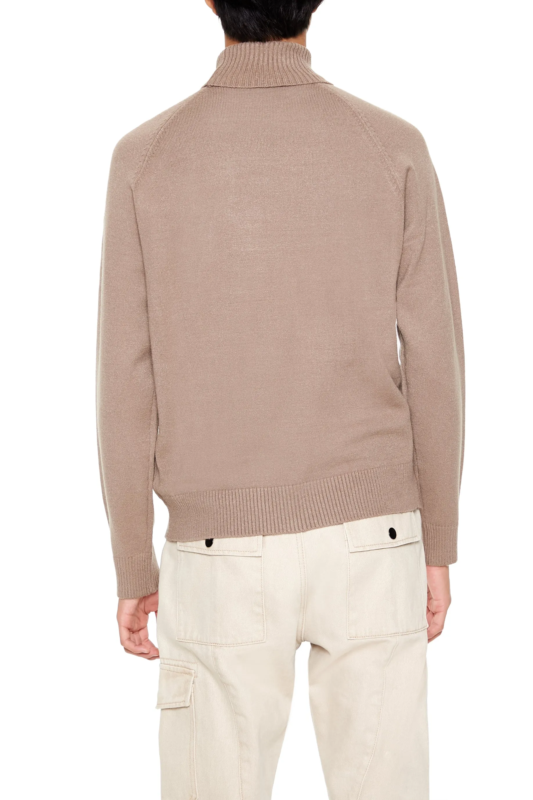 Knit Turtleneck Sweater