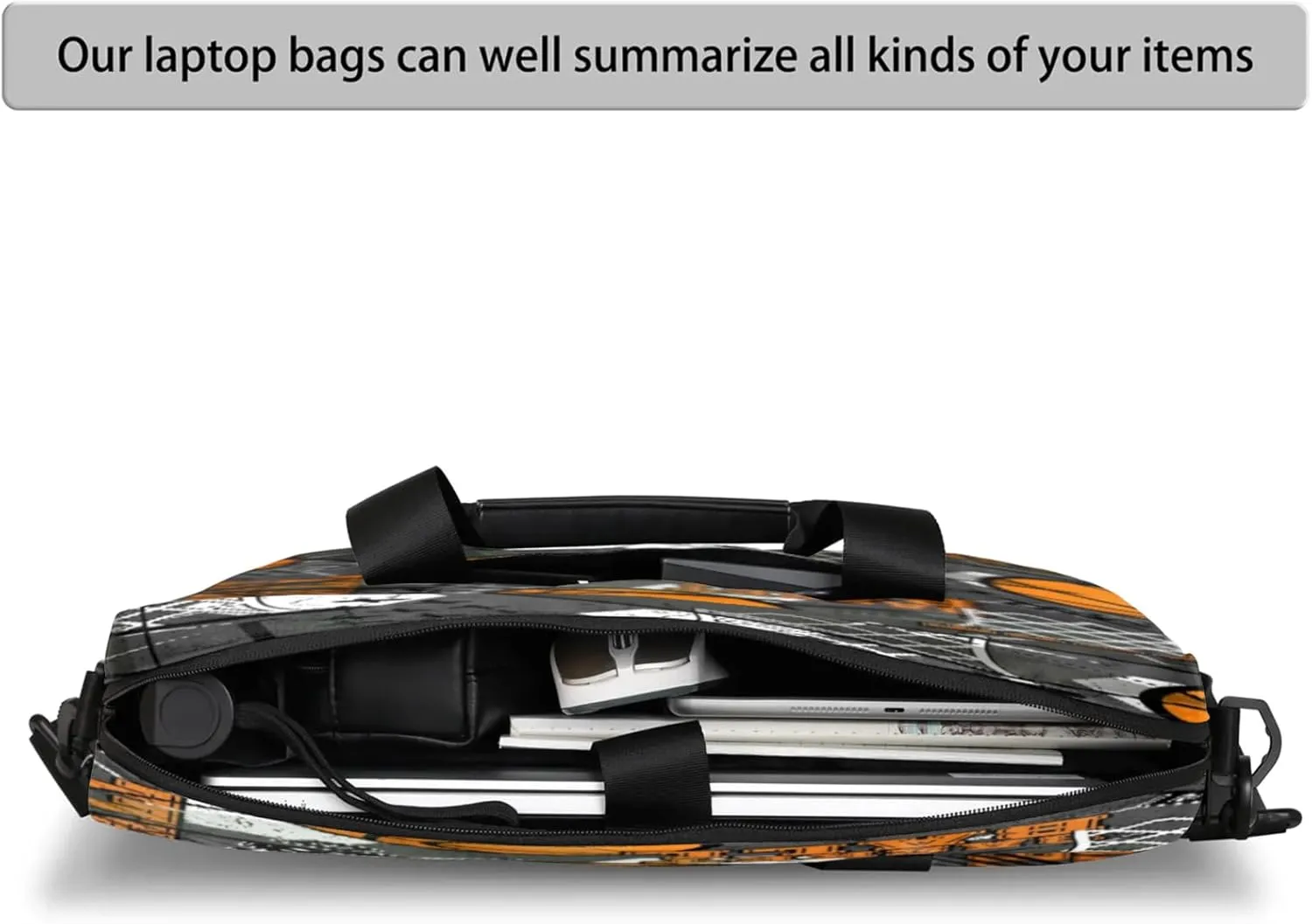 Laptop Carrying Case, Laptop and Tablet, Sleek Design, Water-Repellent Fabric, Business Casual, Casual Toploader