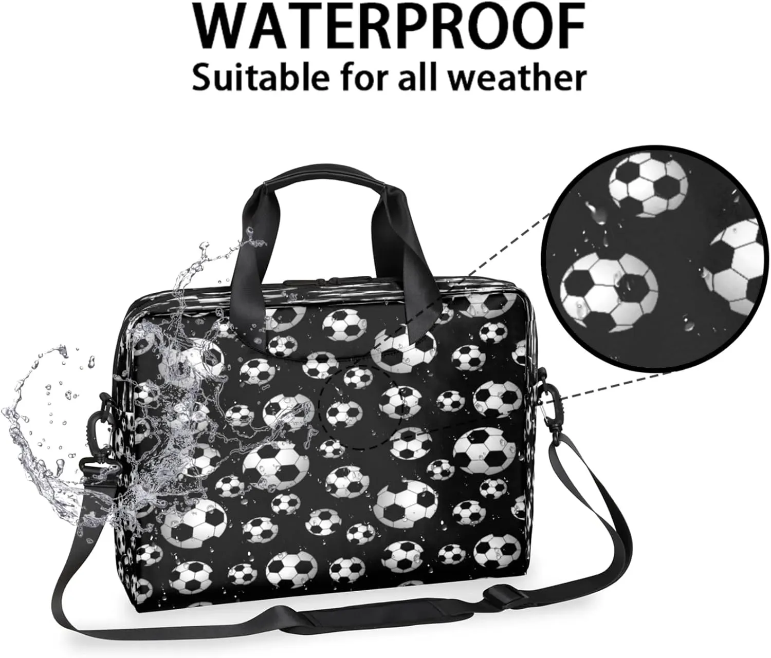 Laptop Carrying Case, Laptop and Tablet, Sleek Design, Water-Repellent Fabric, Business Casual, Casual Toploader