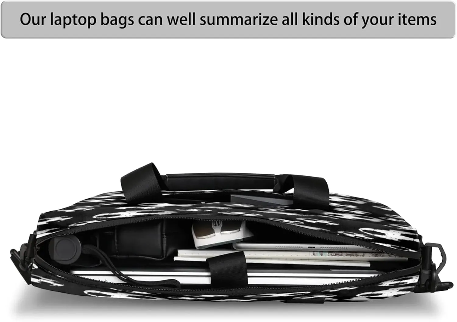 Laptop Carrying Case, Laptop and Tablet, Sleek Design, Water-Repellent Fabric, Business Casual, Casual Toploader