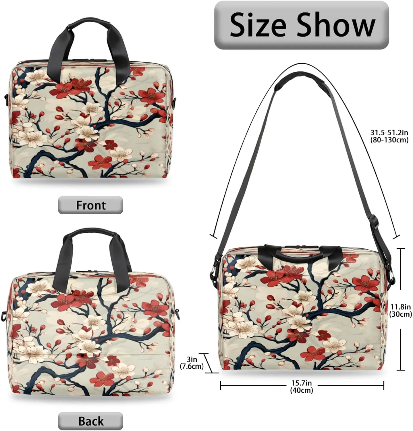 Laptop Carrying Case, Laptop and Tablet, Sleek Design, Water-Repellent Fabric, Business Casual, Casual Toploader