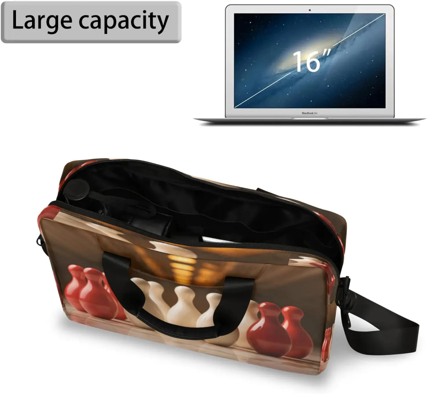 Laptop Carrying Case, Laptop and Tablet, Sleek Design, Water-Repellent Fabric, Business Casual, Casual Toploader