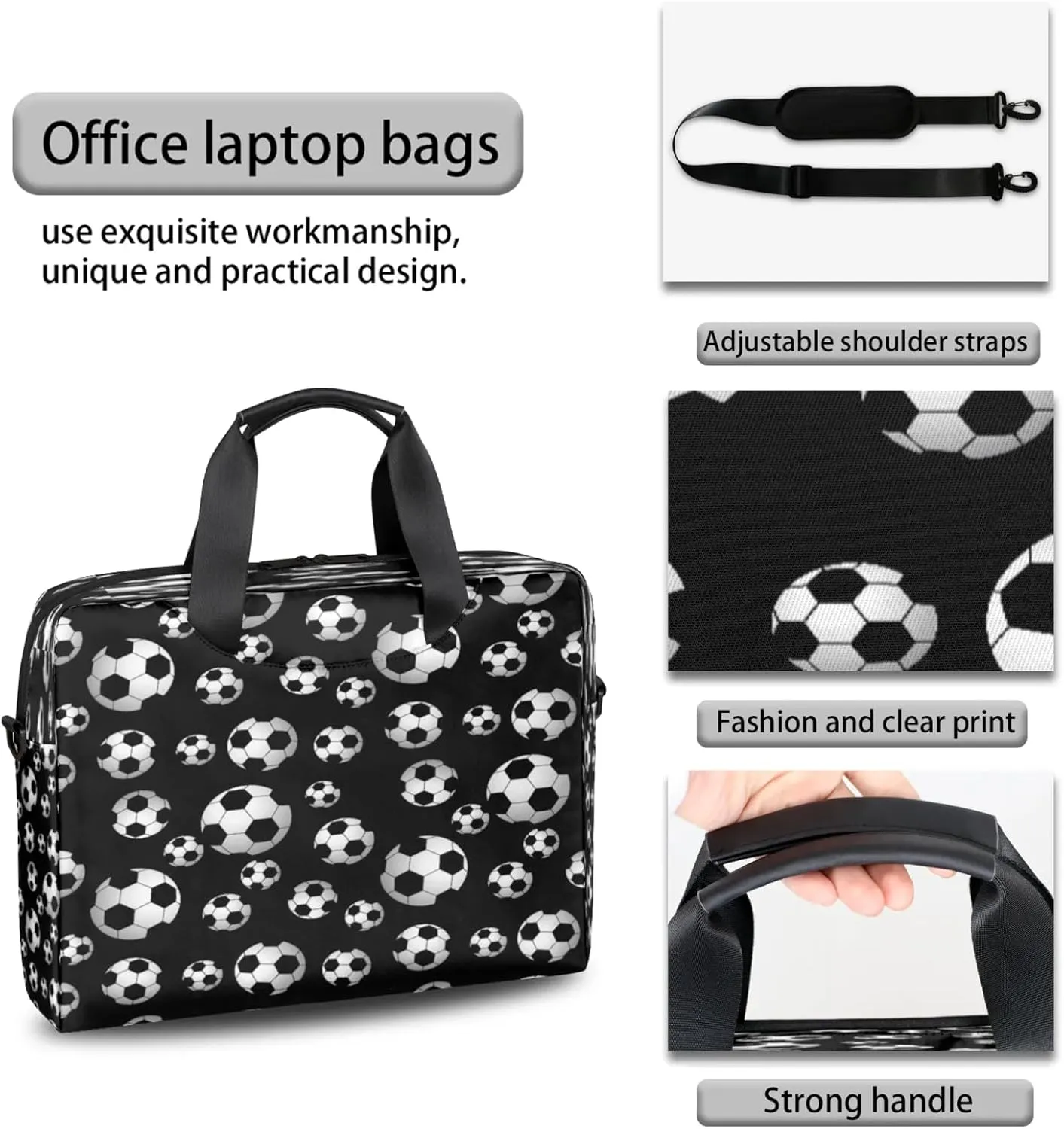 Laptop Carrying Case, Laptop and Tablet, Sleek Design, Water-Repellent Fabric, Business Casual, Casual Toploader