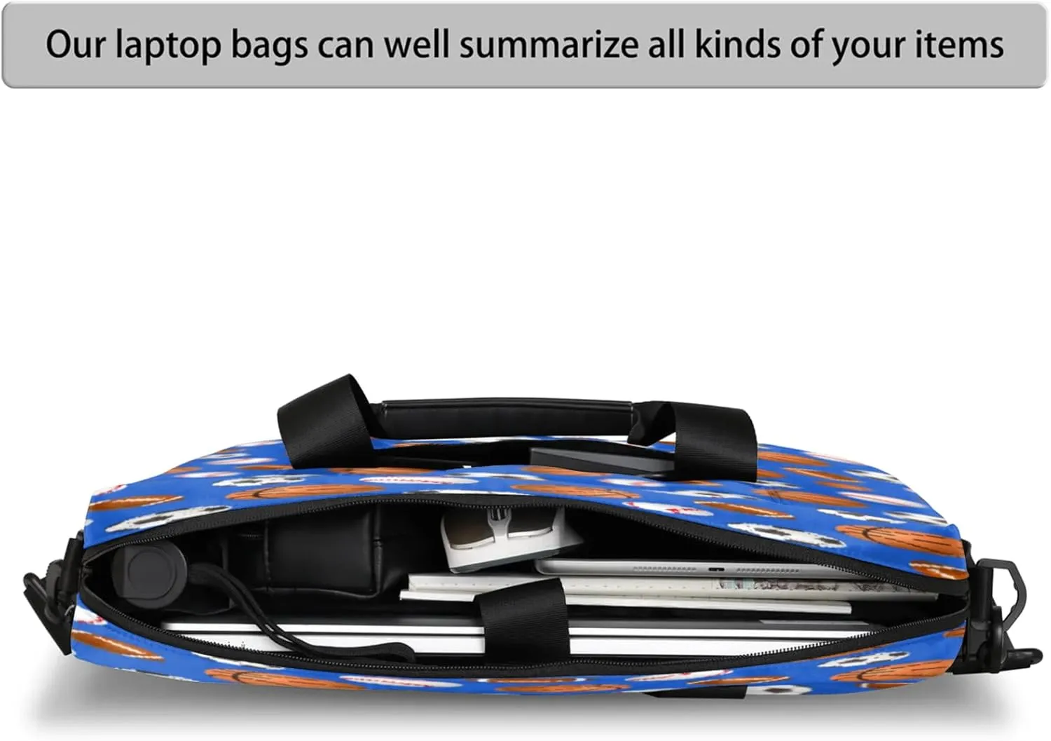 Laptop Carrying Case, Laptop and Tablet, Sleek Design, Water-Repellent Fabric, Business Casual, Casual Toploader