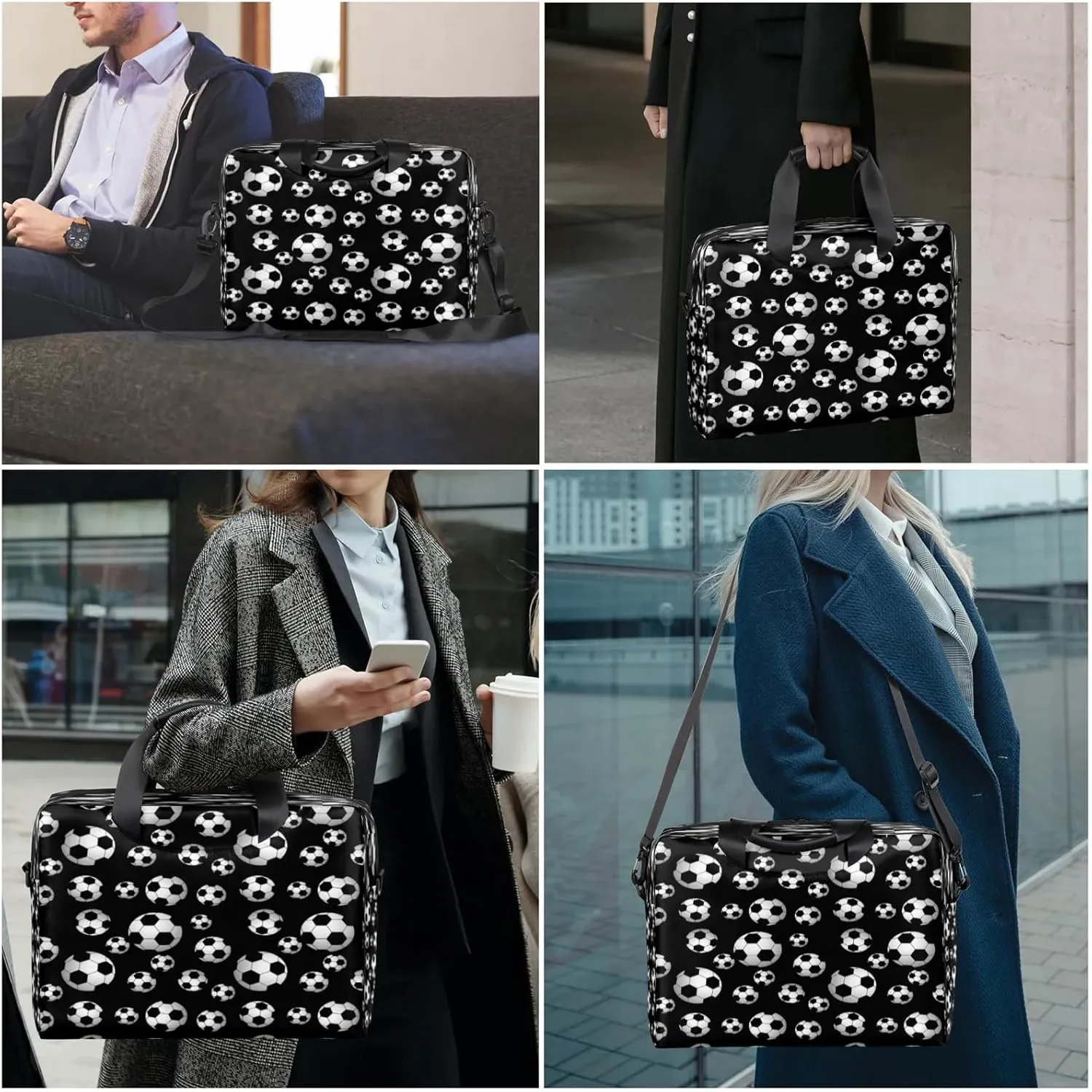 Laptop Carrying Case, Laptop and Tablet, Sleek Design, Water-Repellent Fabric, Business Casual, Casual Toploader