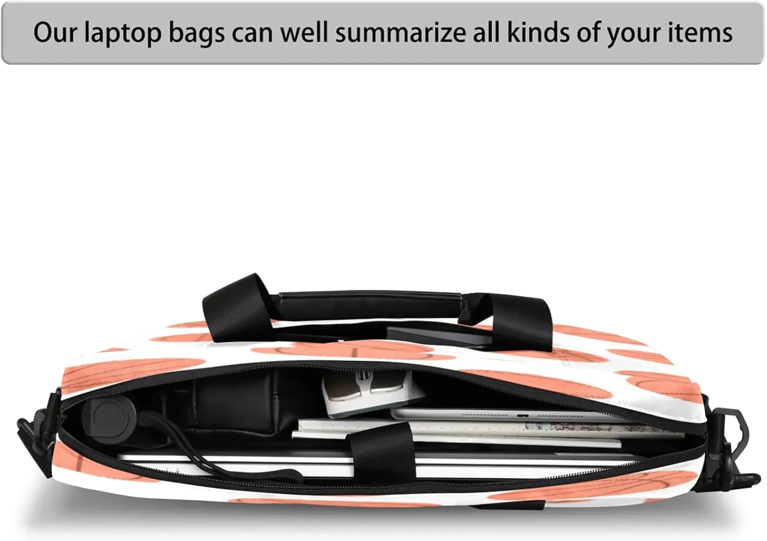Laptop Carrying Case, Laptop and Tablet, Sleek Design, Water-Repellent Fabric, Business Casual, Casual Toploader