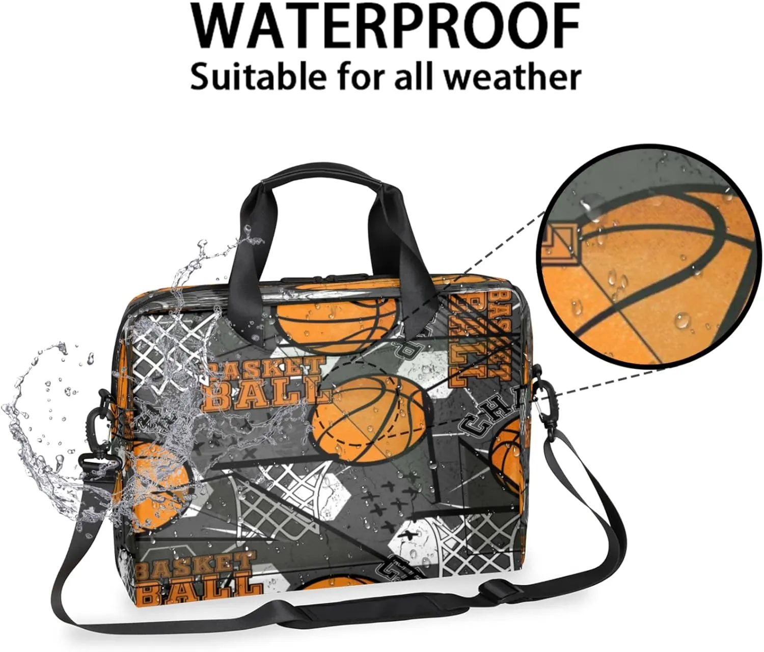 Laptop Carrying Case, Laptop and Tablet, Sleek Design, Water-Repellent Fabric, Business Casual, Casual Toploader