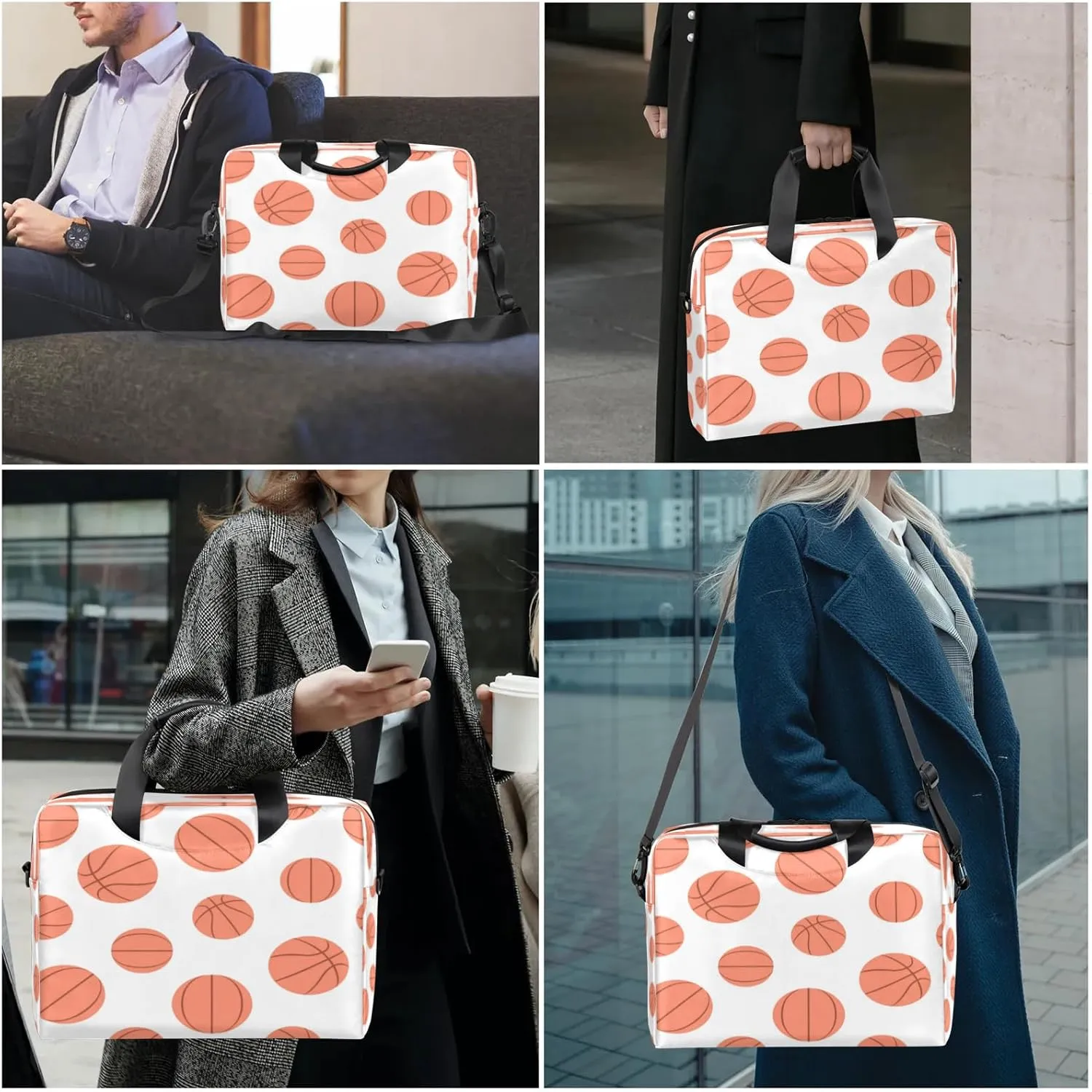 Laptop Carrying Case, Laptop and Tablet, Sleek Design, Water-Repellent Fabric, Business Casual, Casual Toploader