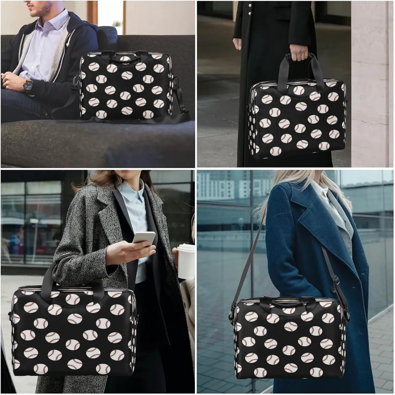 Laptop Carrying Case, Laptop and Tablet, Sleek Design, Water-Repellent Fabric, Business Casual, Casual Toploader