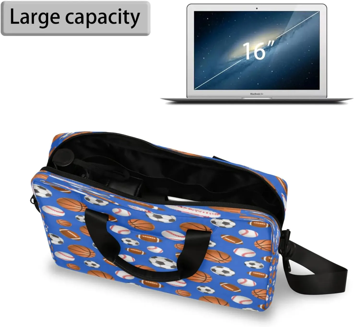 Laptop Carrying Case, Laptop and Tablet, Sleek Design, Water-Repellent Fabric, Business Casual, Casual Toploader