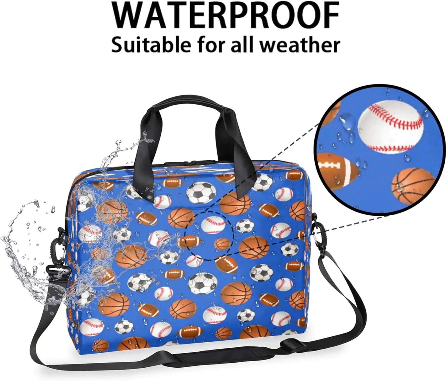 Laptop Carrying Case, Laptop and Tablet, Sleek Design, Water-Repellent Fabric, Business Casual, Casual Toploader
