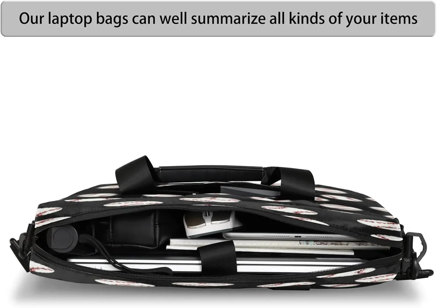 Laptop Carrying Case, Laptop and Tablet, Sleek Design, Water-Repellent Fabric, Business Casual, Casual Toploader