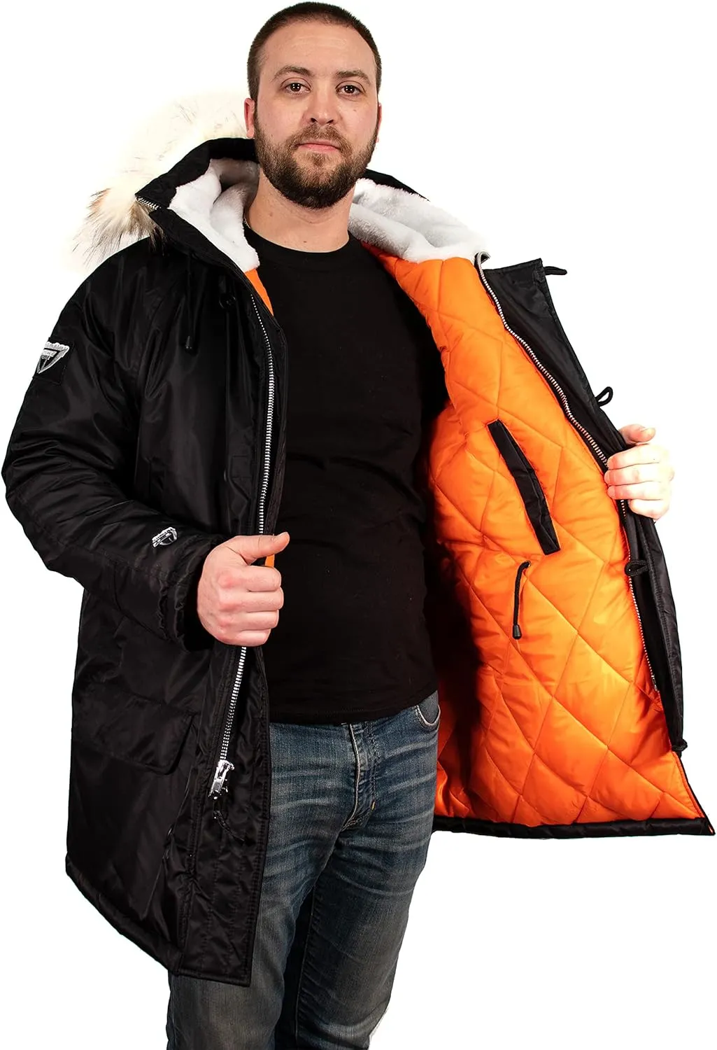 Mens Snorkel Parka Winter Coat Jacket