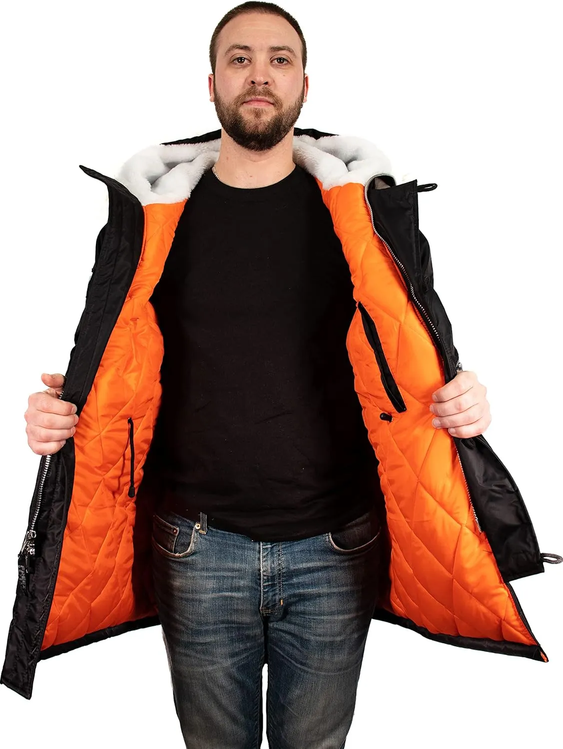 Mens Snorkel Parka Winter Coat Jacket